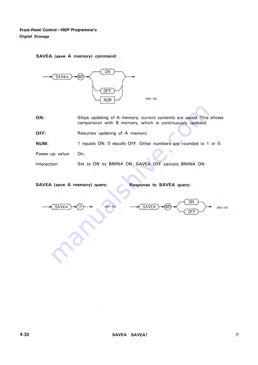 Tektronix 492P Скачать руководство пользователя страница 78