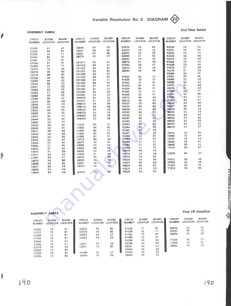 Tektronix 496 Скачать руководство пользователя страница 189