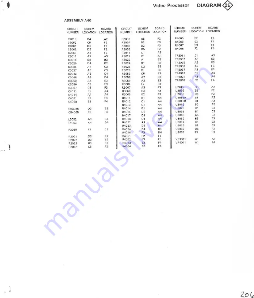 Tektronix 496 Скачать руководство пользователя страница 205