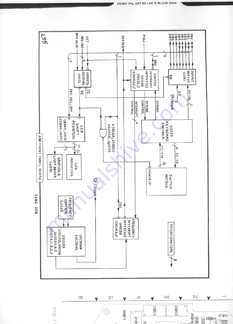 Tektronix 496 Instruction Manual Download Page 274