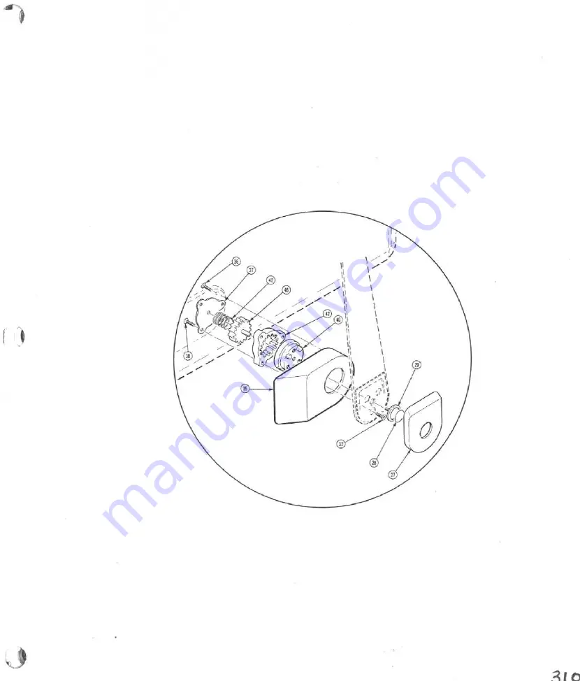 Tektronix 496 Instruction Manual Download Page 309