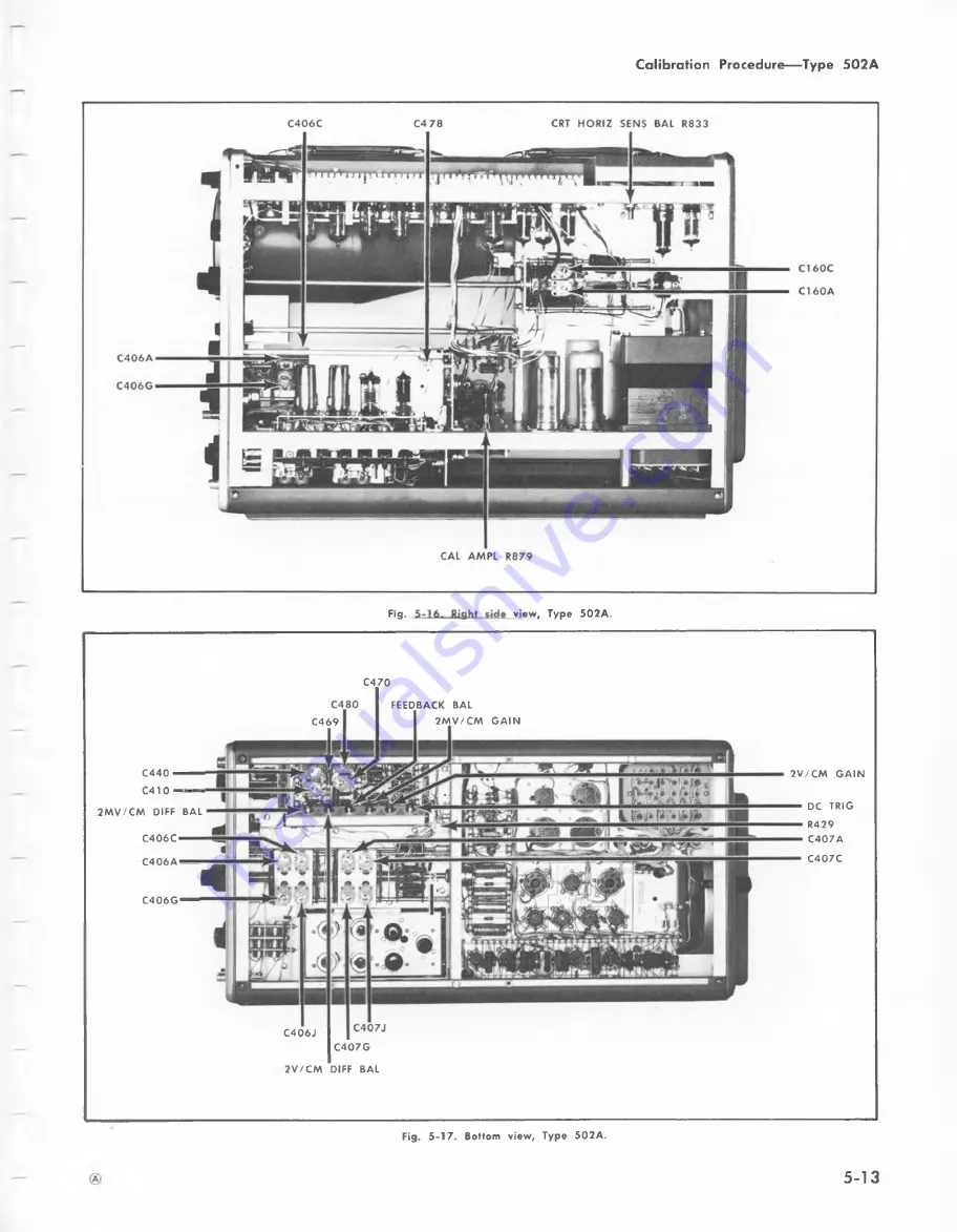 Tektronix 502A Instruction Manual Download Page 55