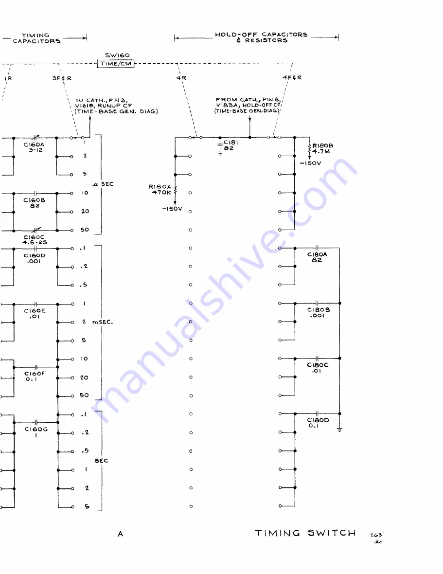 Tektronix 502A Скачать руководство пользователя страница 96