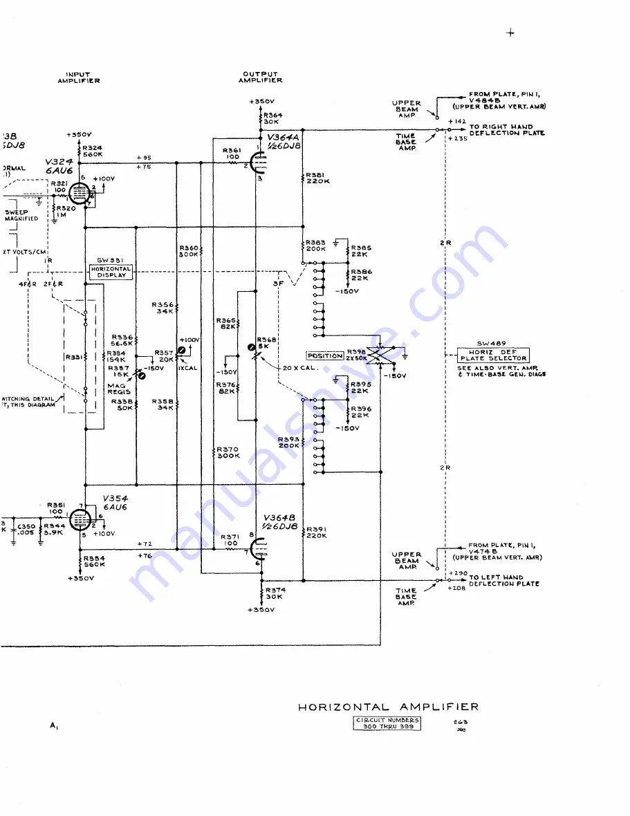 Tektronix 502A Скачать руководство пользователя страница 98