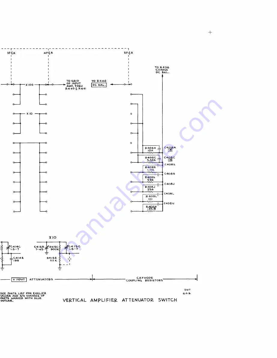 Tektronix 503 Скачать руководство пользователя страница 127