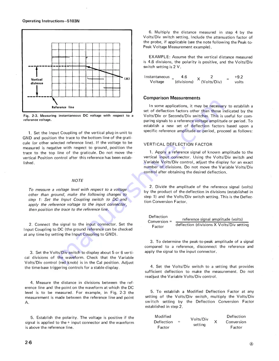 Tektronix 5103N Instruction Manual Download Page 14