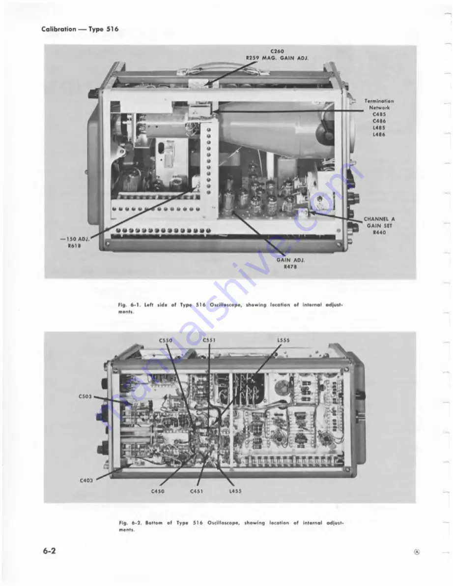 Tektronix 516 series Instruction Manual Download Page 41