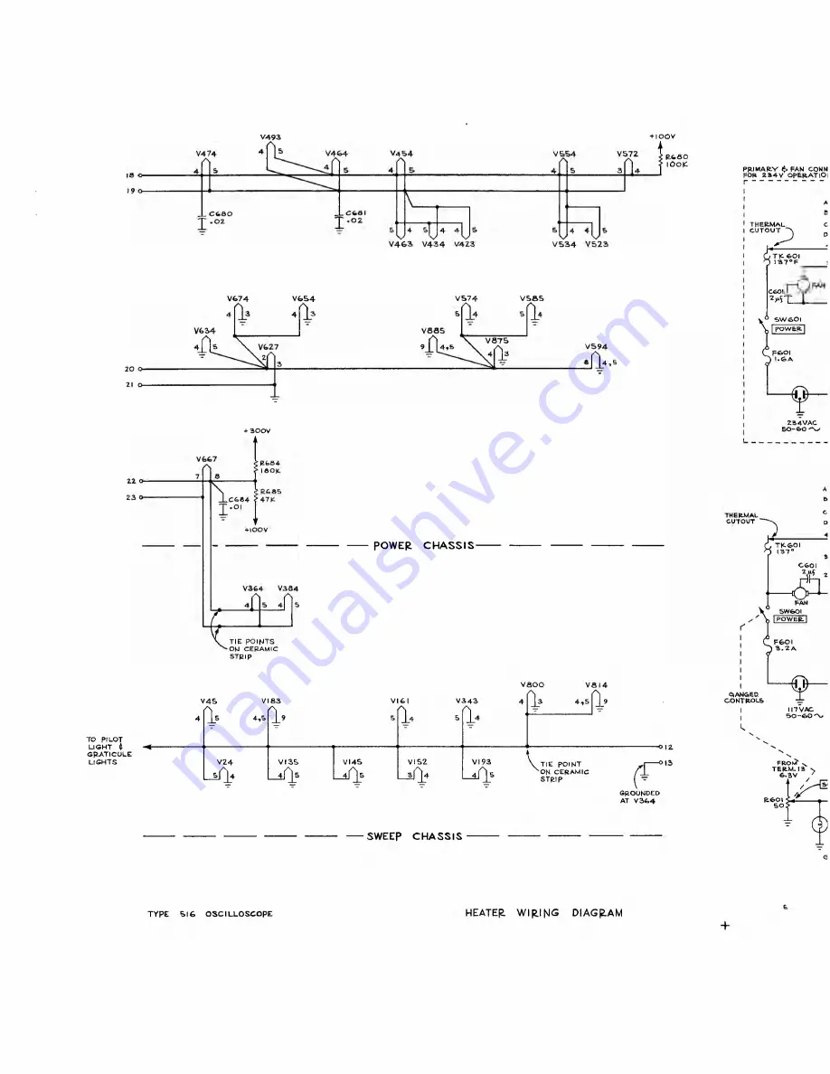 Tektronix 516 series Instruction Manual Download Page 121