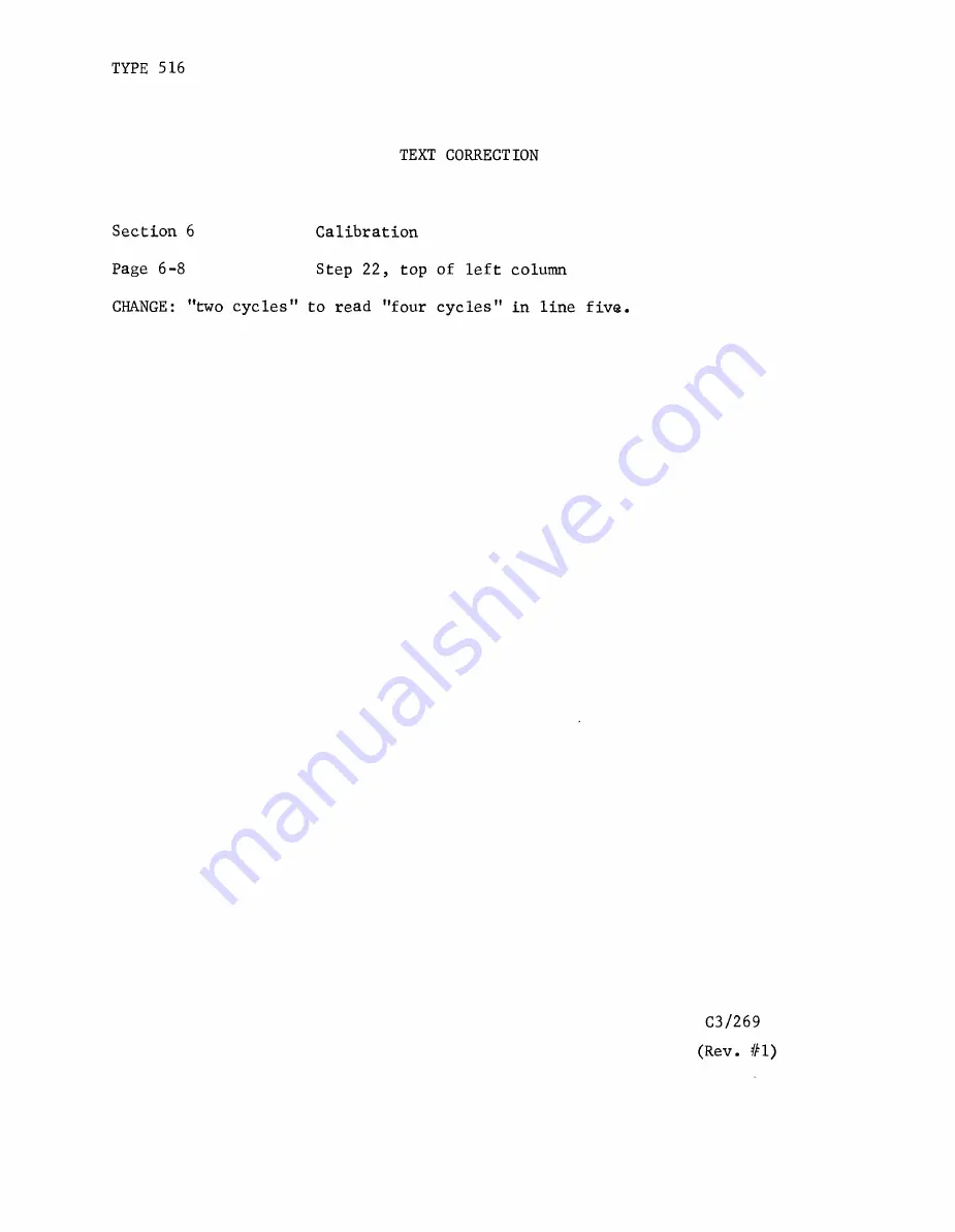 Tektronix 516 series Instruction Manual Download Page 129