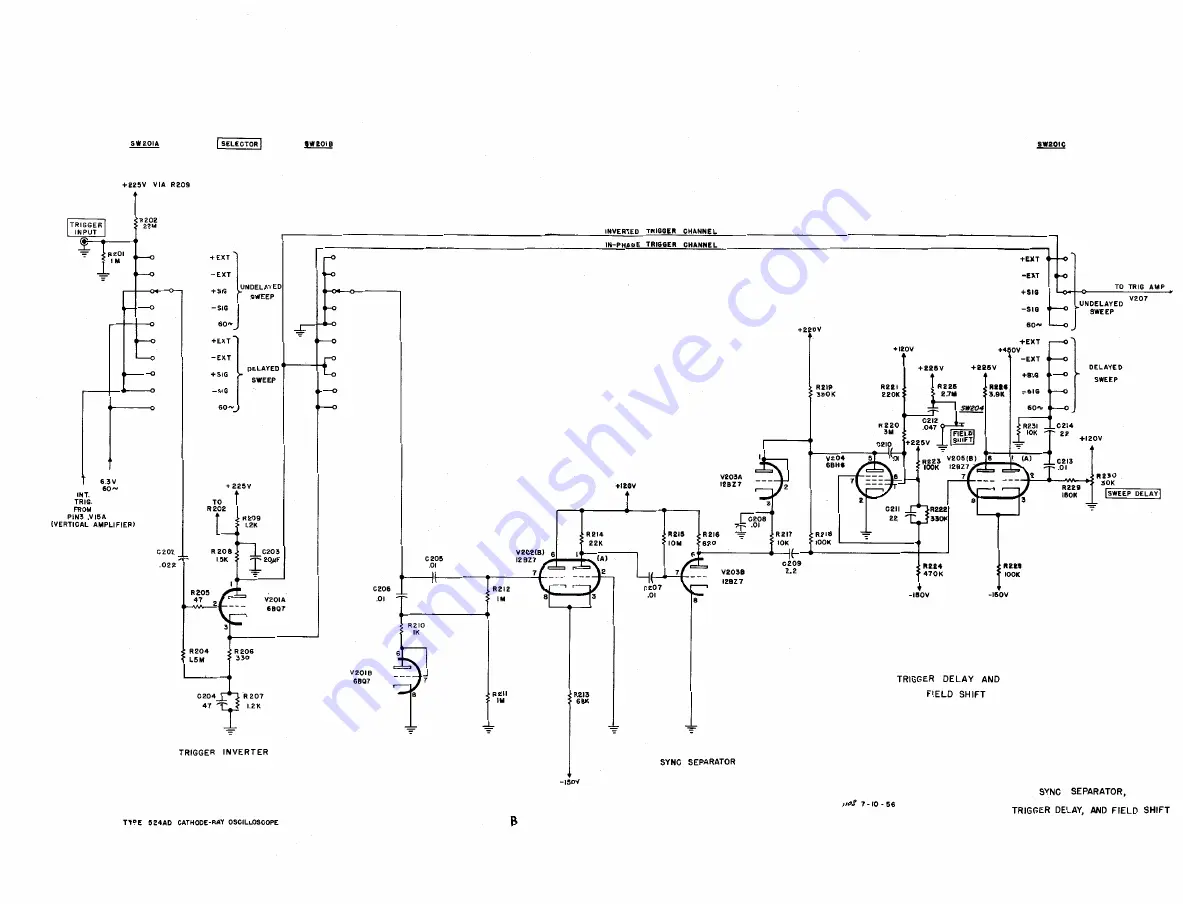 Tektronix 524AD series Instruction Manual Download Page 35