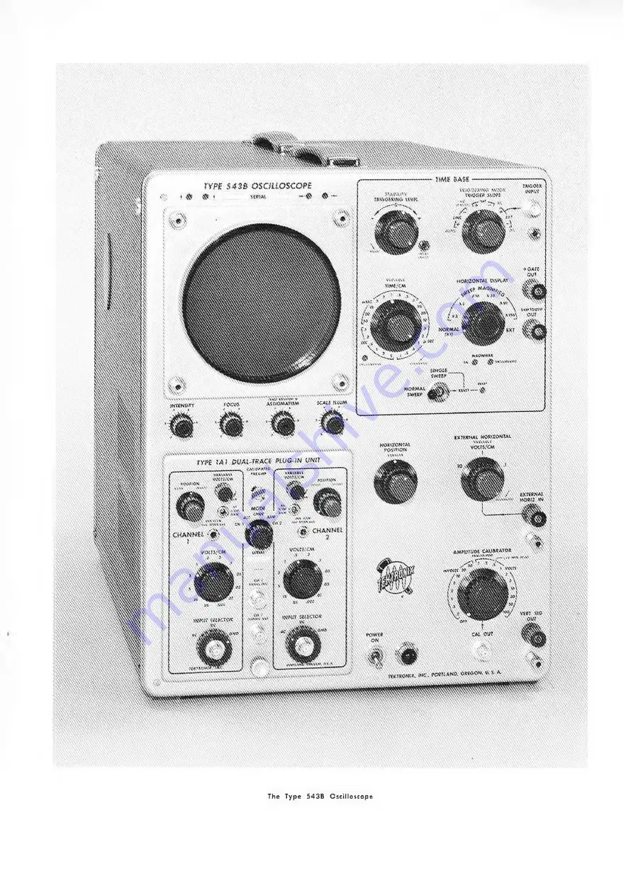 Tektronix 543B Instruction Manual Download Page 4