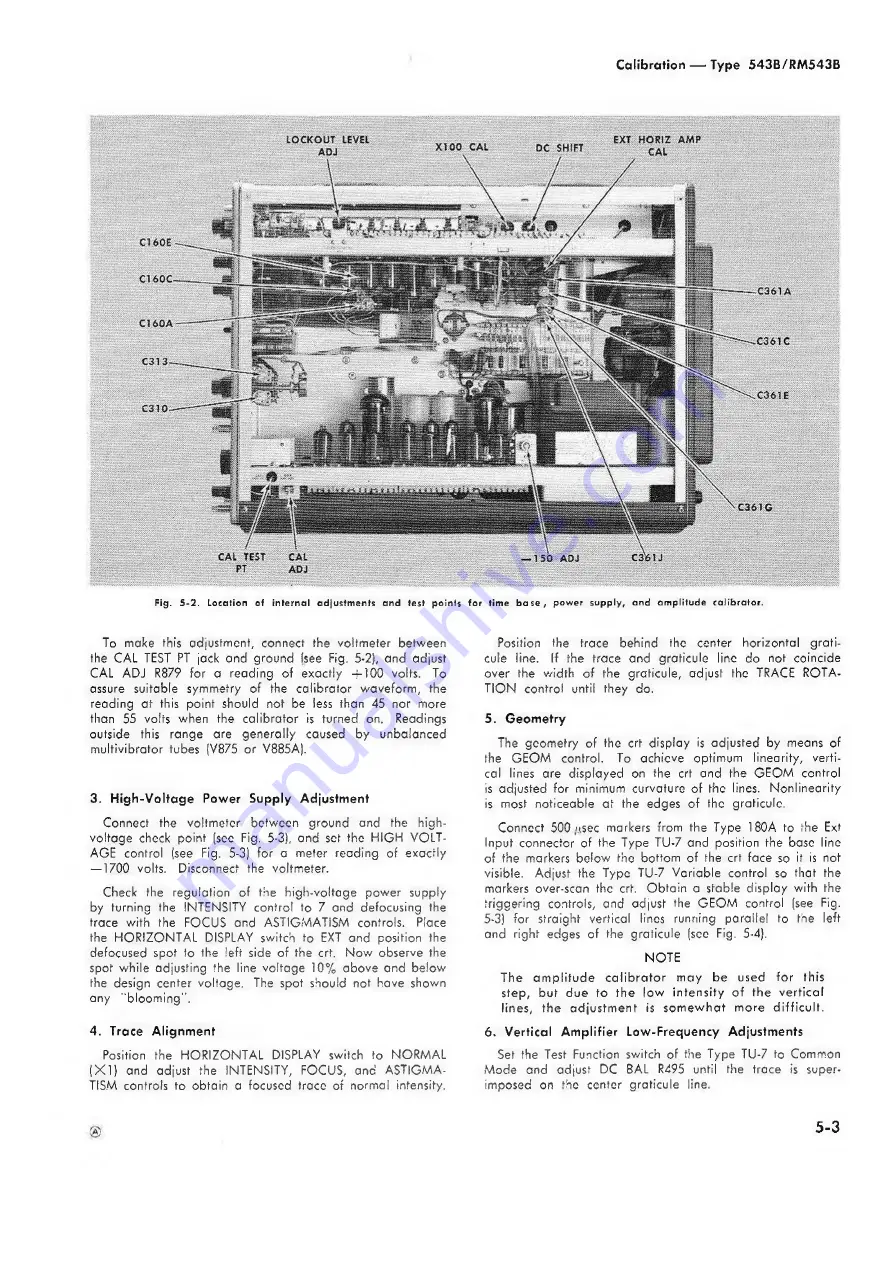 Tektronix 543B Instruction Manual Download Page 29