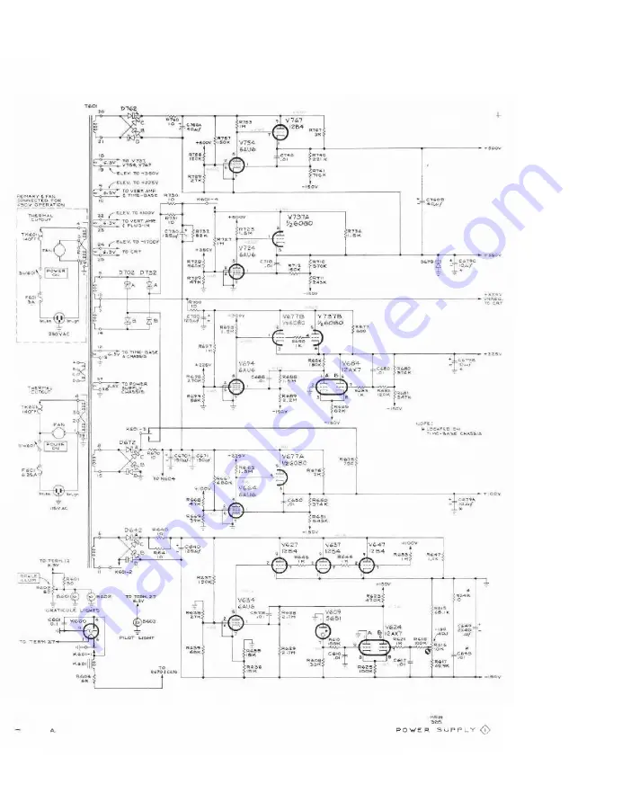 Tektronix 543B Instruction Manual Download Page 77