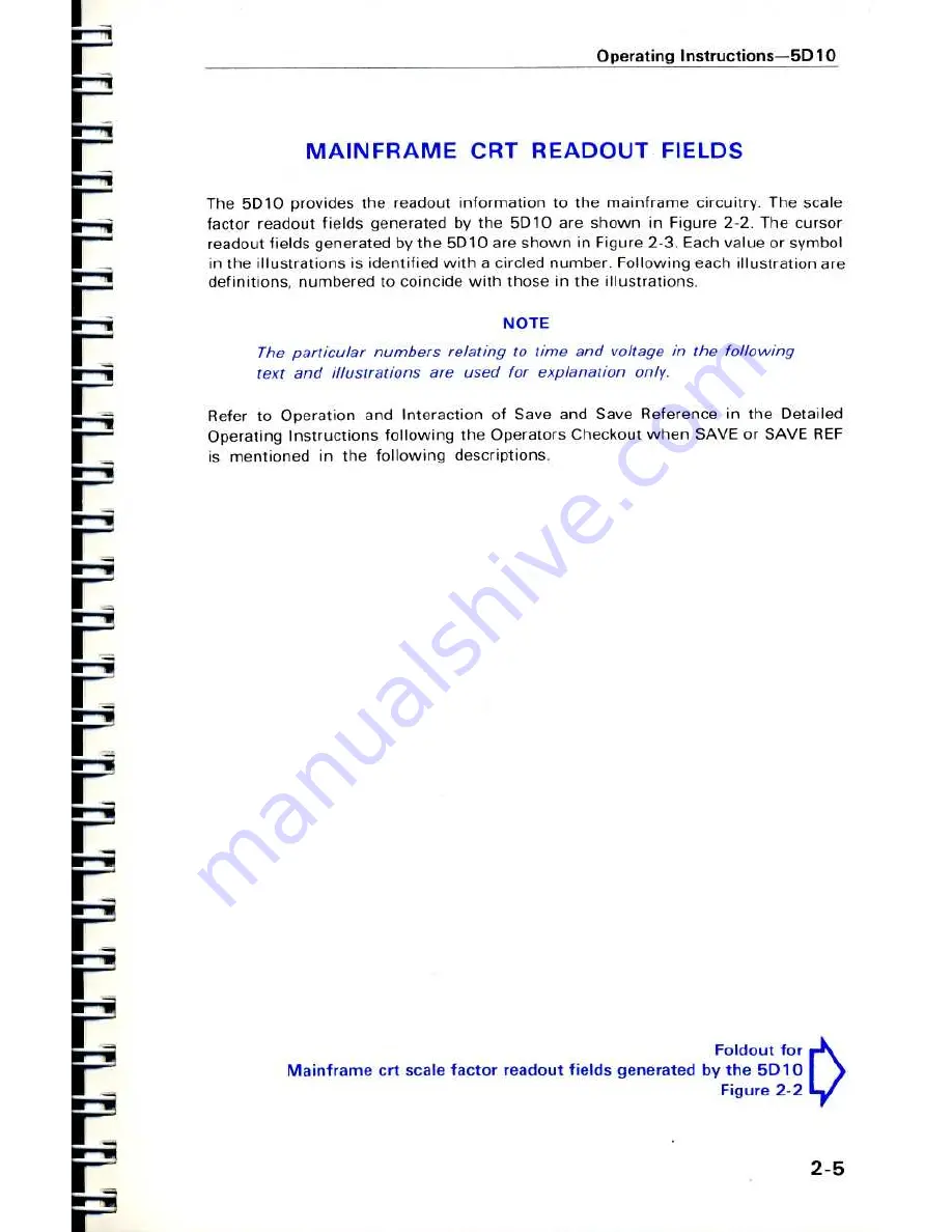 Tektronix 5D10 Operator'S Manual Download Page 37