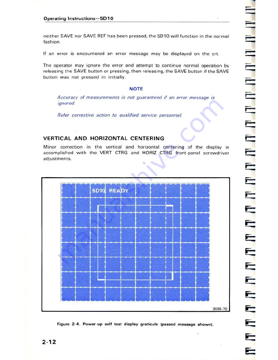 Tektronix 5D10 Operator'S Manual Download Page 50