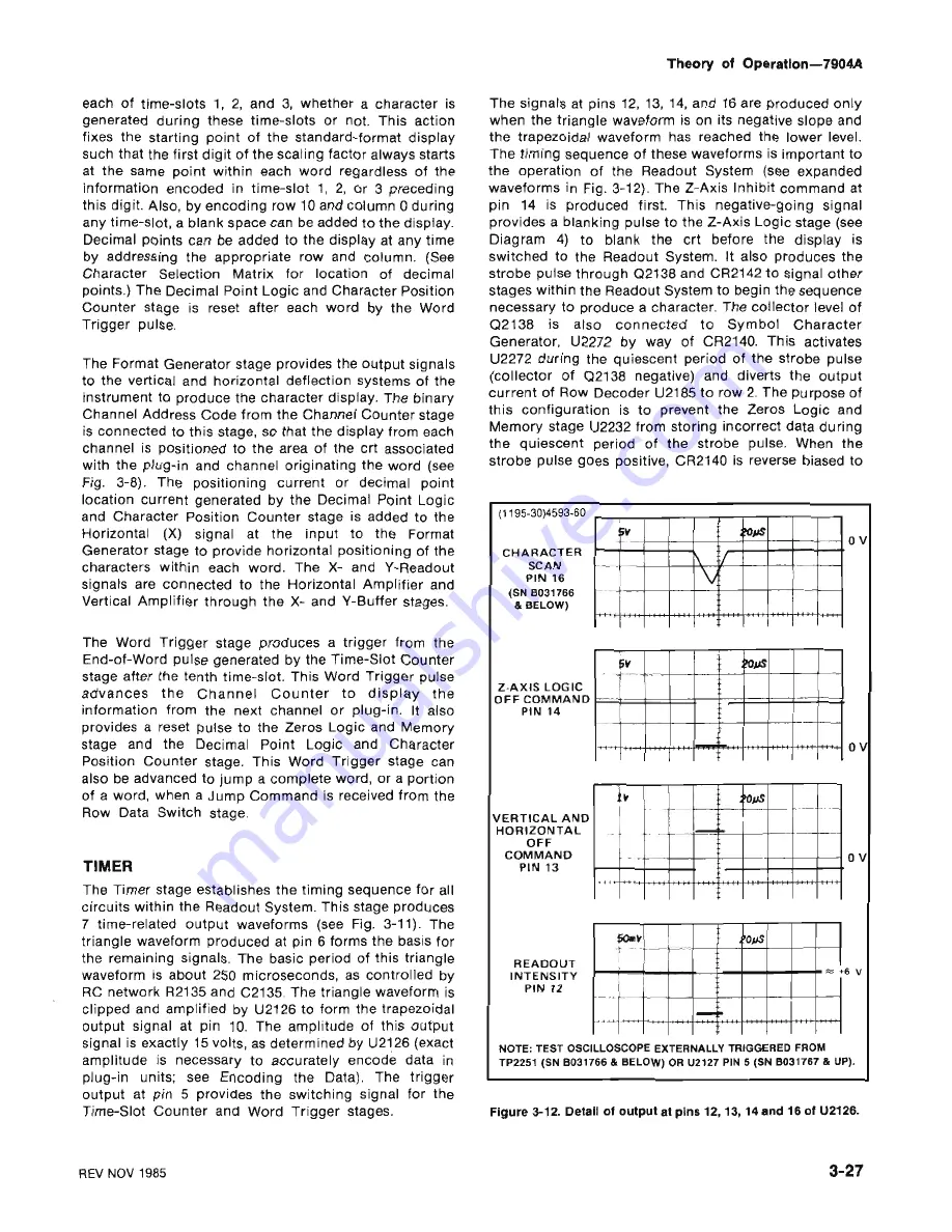 Tektronix 7904A Скачать руководство пользователя страница 73