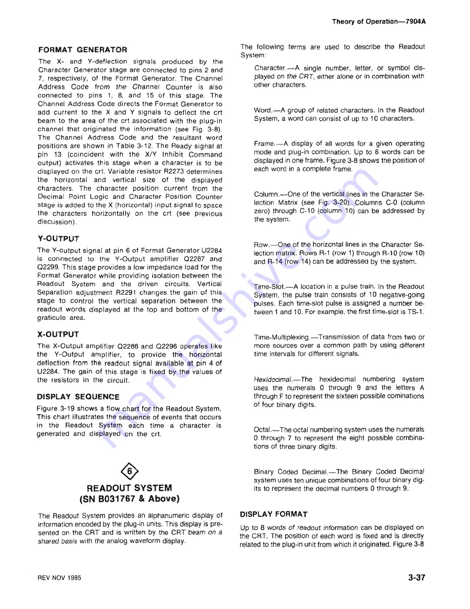 Tektronix 7904A Instruction Manual Download Page 83