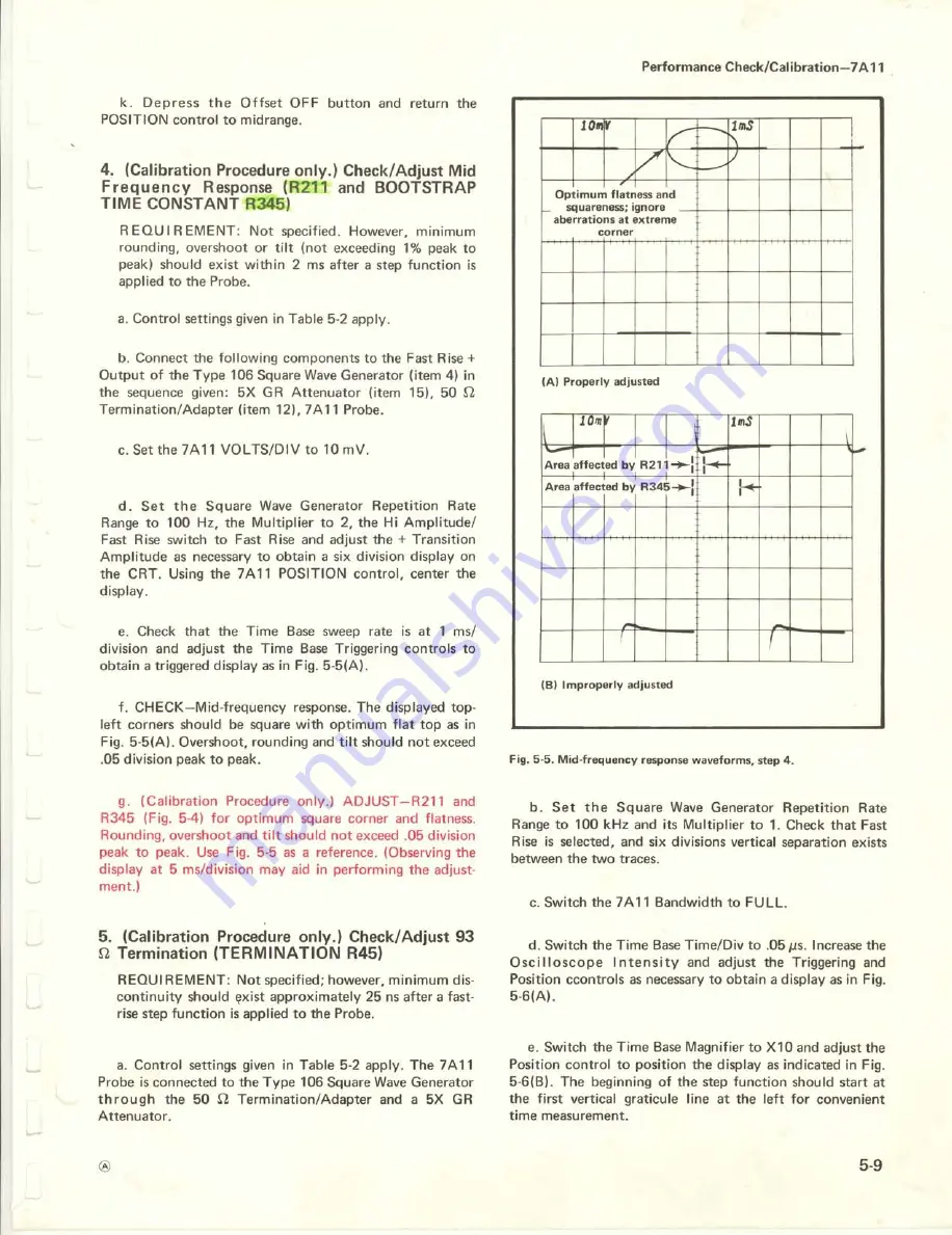 Tektronix 7a11 Instruction Manual Download Page 54