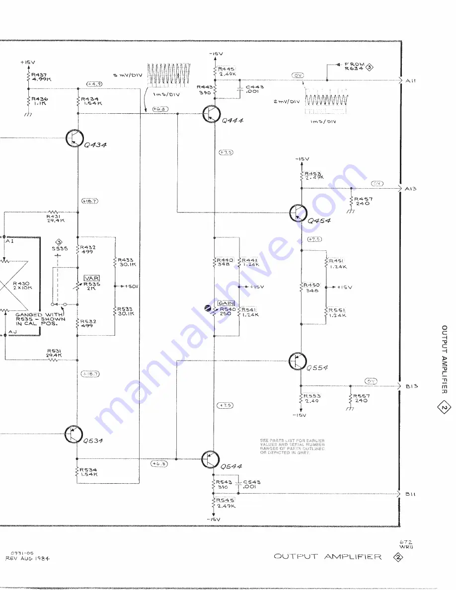 Tektronix 7A22 Instruction Manual Download Page 79