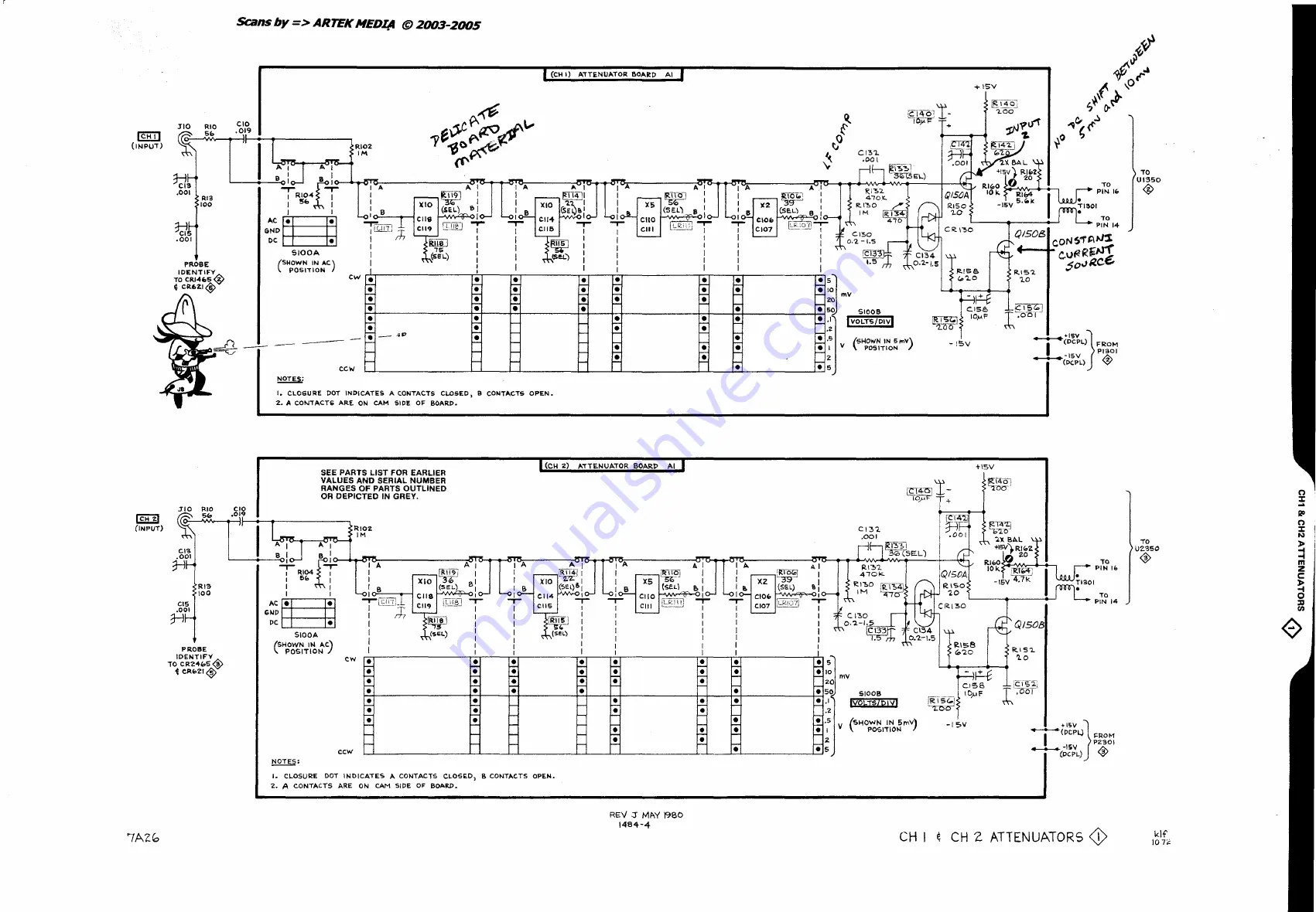 Tektronix 7A26 Instruction Manual Download Page 59