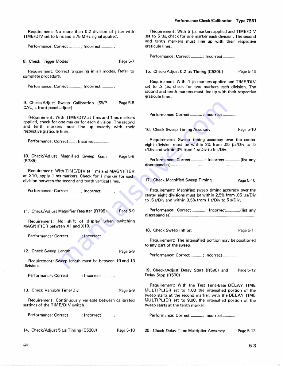 Tektronix 7B51 Instruction Manual Download Page 56