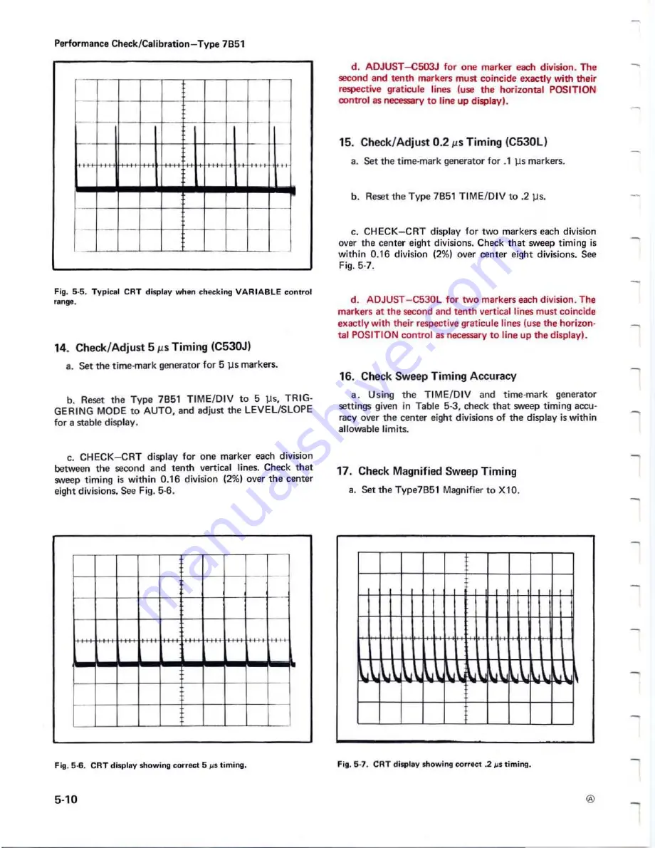 Tektronix 7B51 Instruction Manual Download Page 63