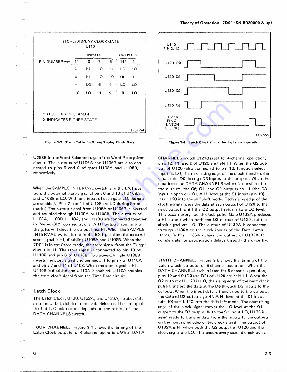 Tektronix 7D01 Скачать руководство пользователя страница 44