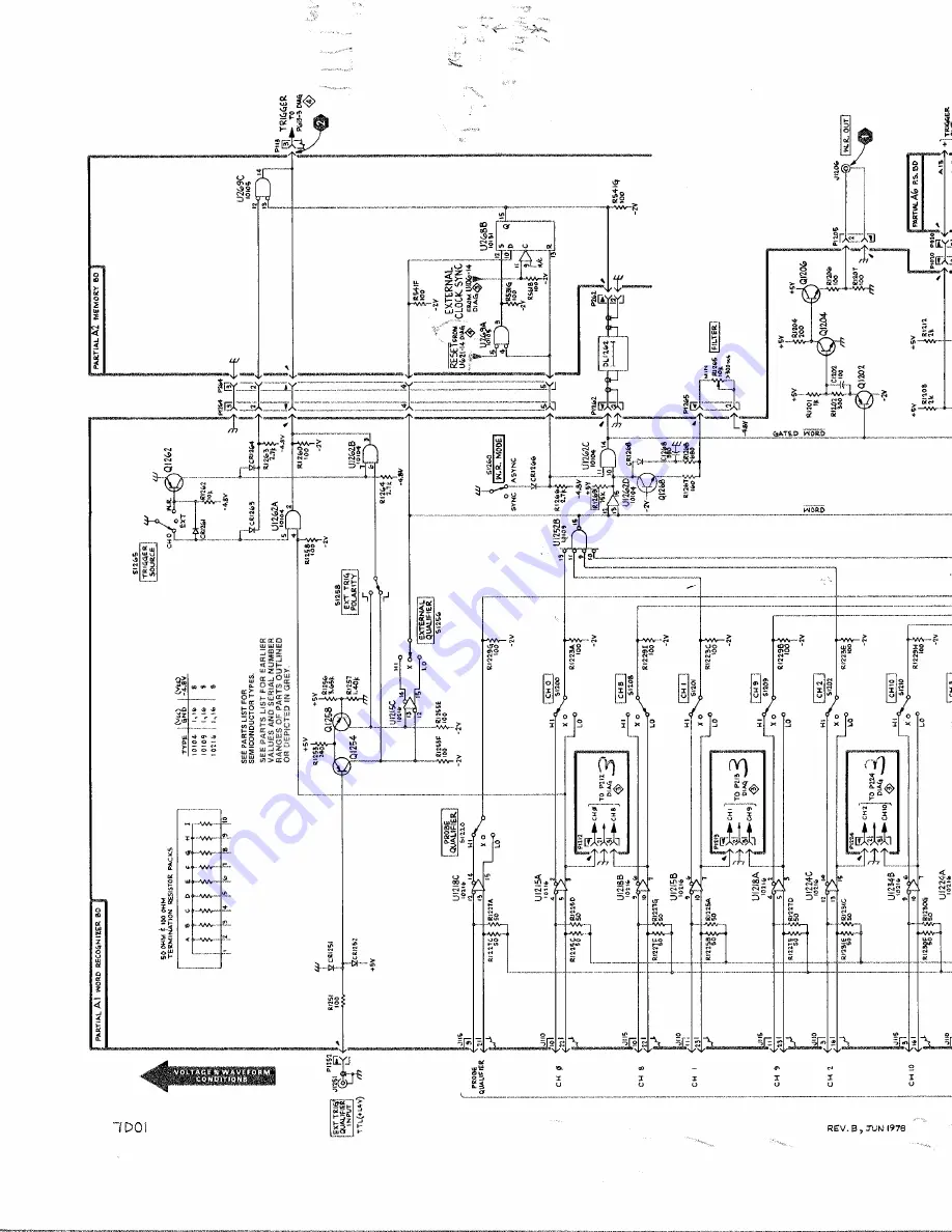 Tektronix 7D01 Скачать руководство пользователя страница 131