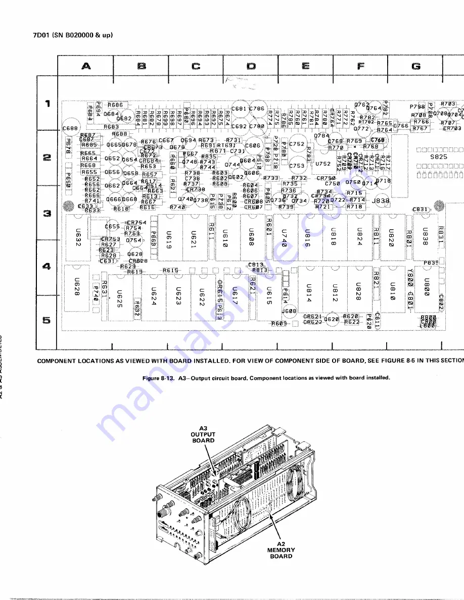 Tektronix 7D01 Скачать руководство пользователя страница 187