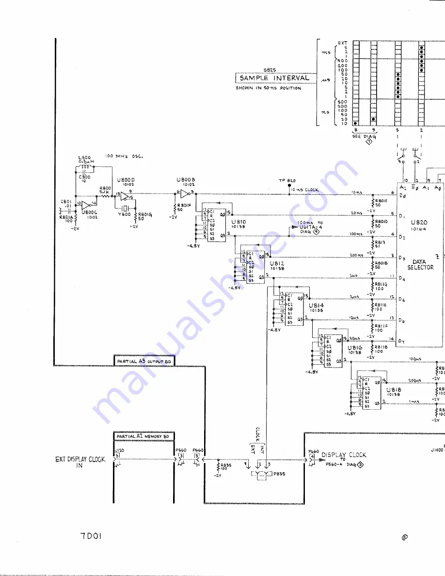 Tektronix 7D01 Скачать руководство пользователя страница 190