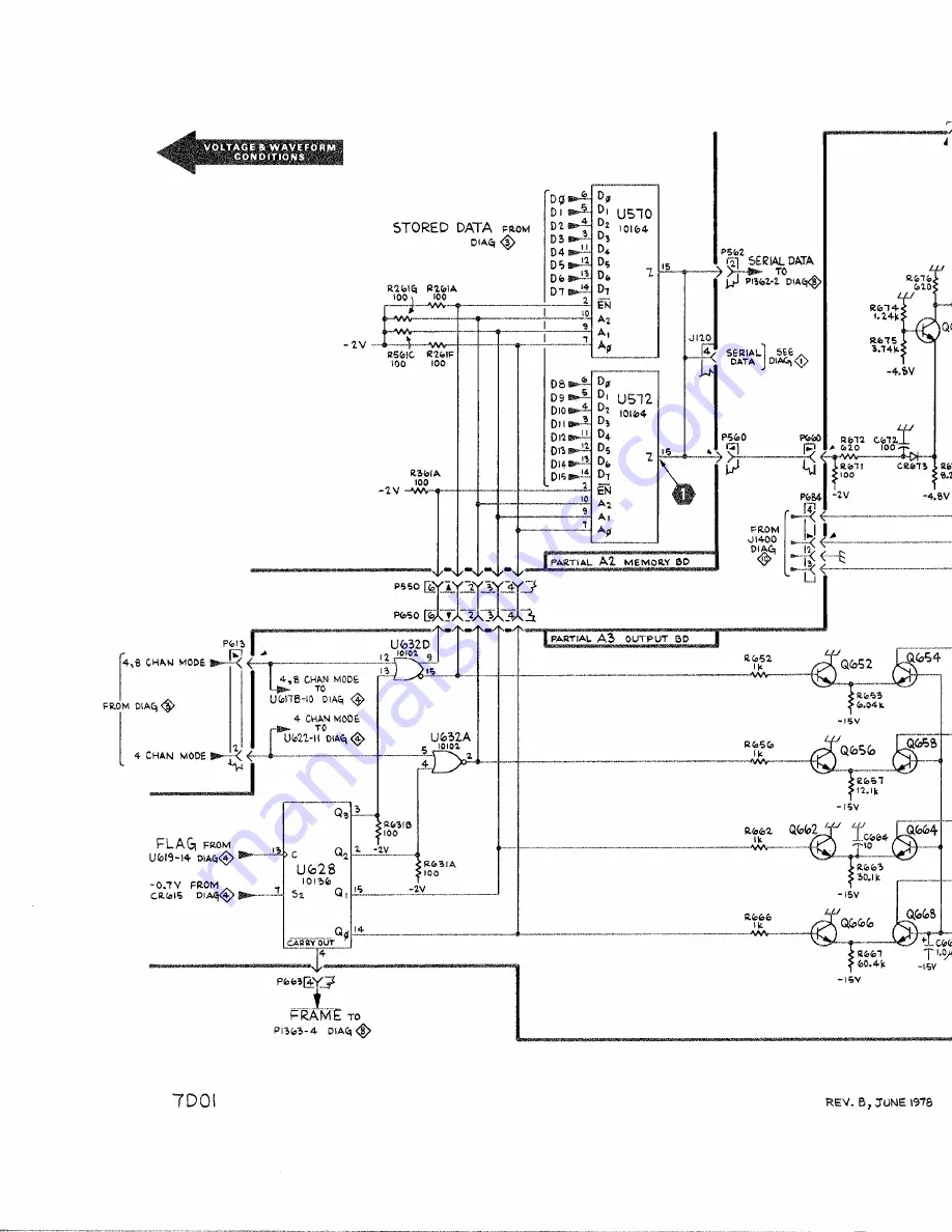 Tektronix 7D01 Скачать руководство пользователя страница 205