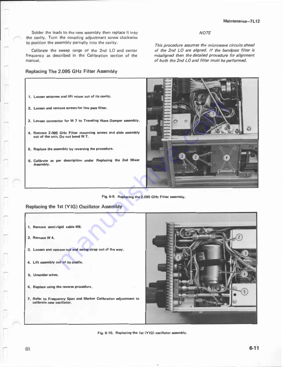 Tektronix 7L12 Скачать руководство пользователя страница 77