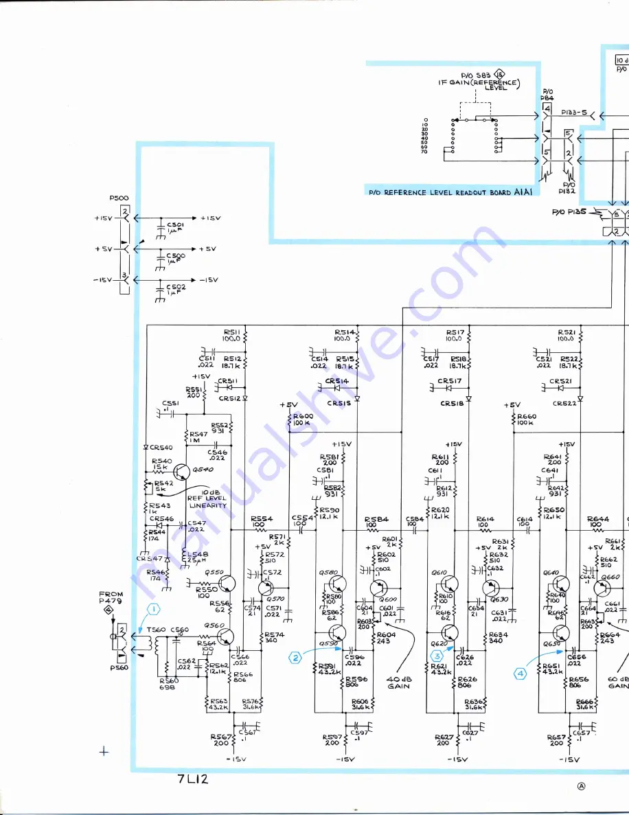 Tektronix 7L12 Instruction Manual Download Page 134