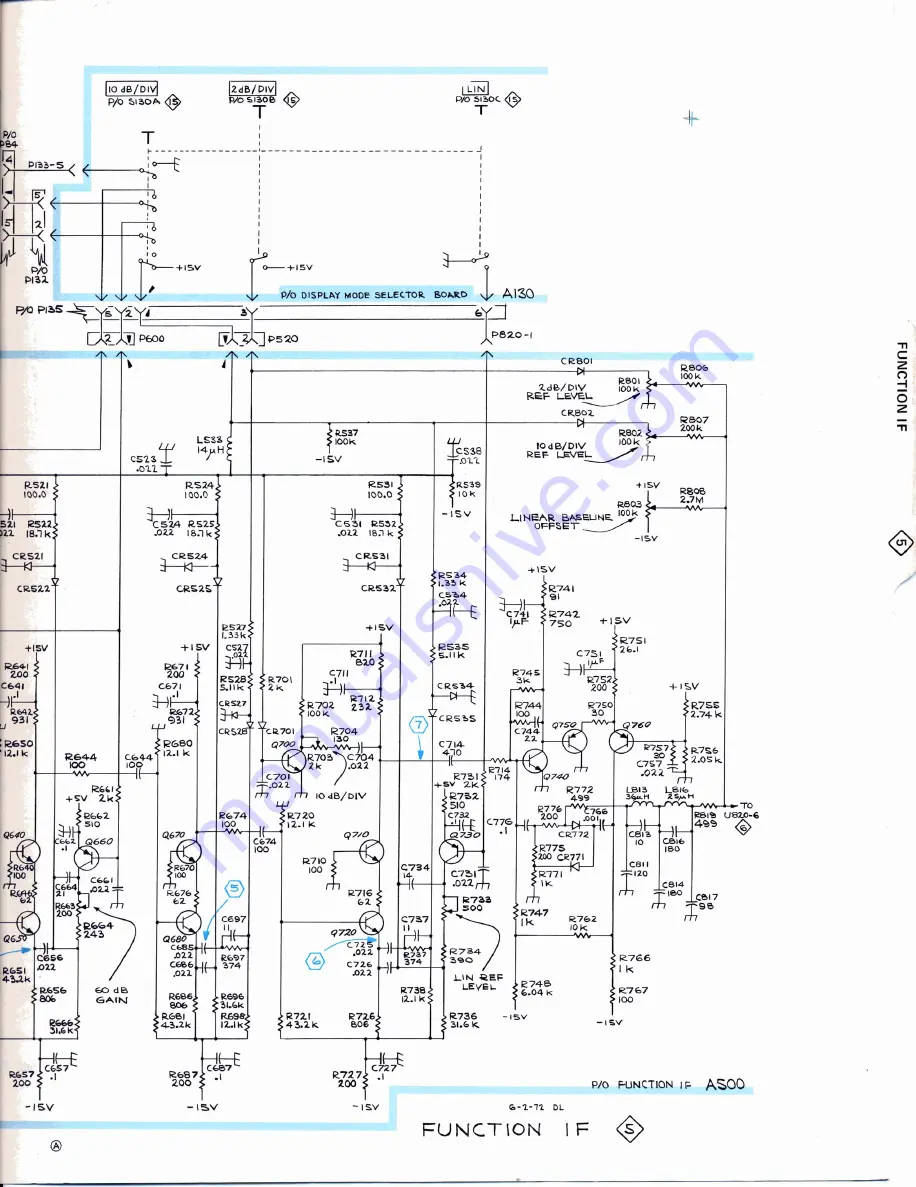 Tektronix 7L12 Скачать руководство пользователя страница 135