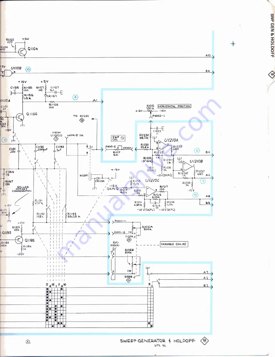 Tektronix 7L12 Скачать руководство пользователя страница 153