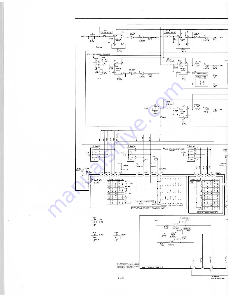 Tektronix 7L5 Instruction Manual Download Page 134