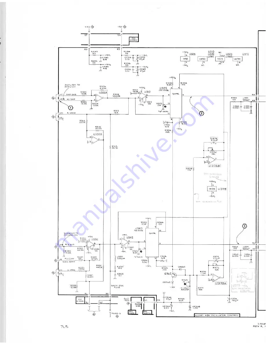 Tektronix 7L5 Скачать руководство пользователя страница 154