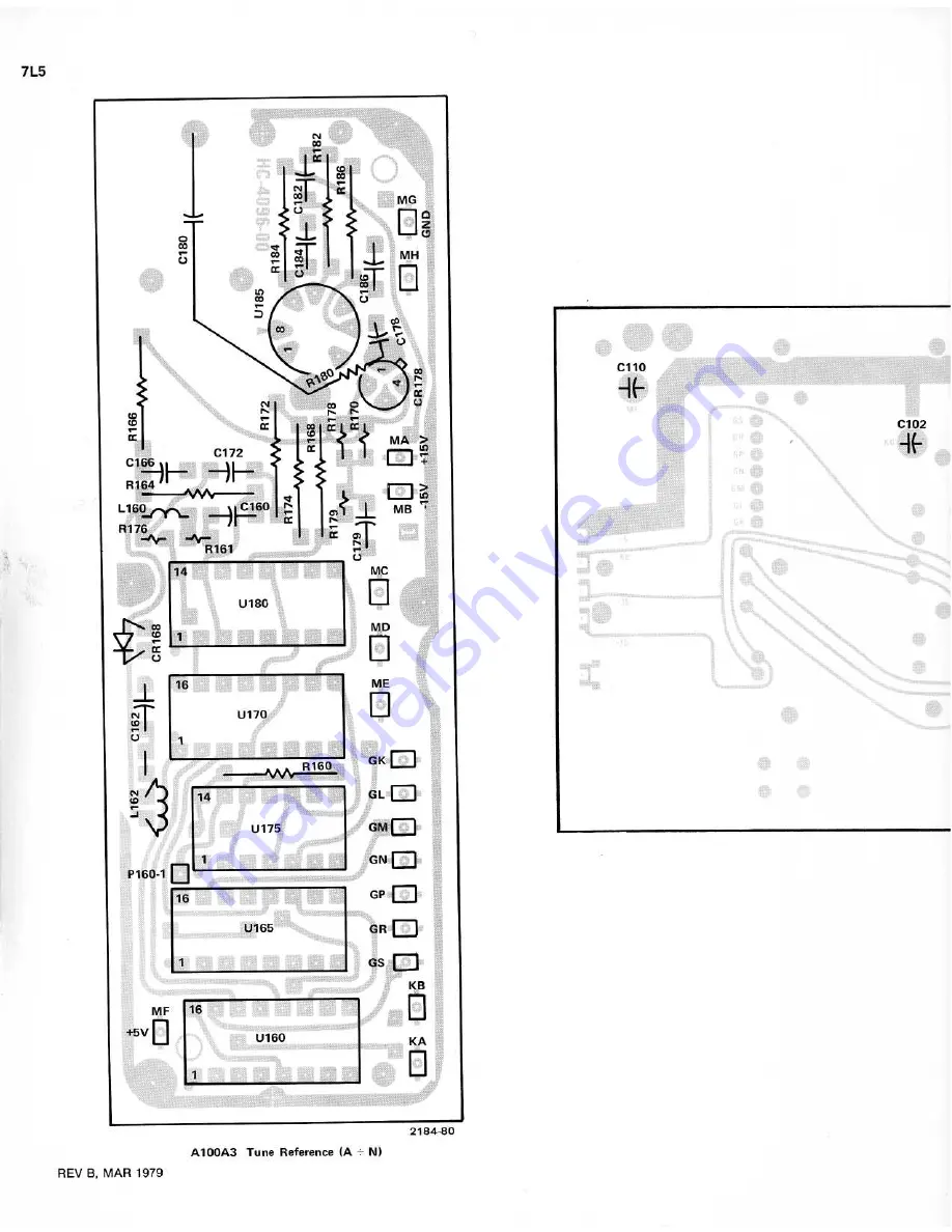 Tektronix 7L5 Скачать руководство пользователя страница 156