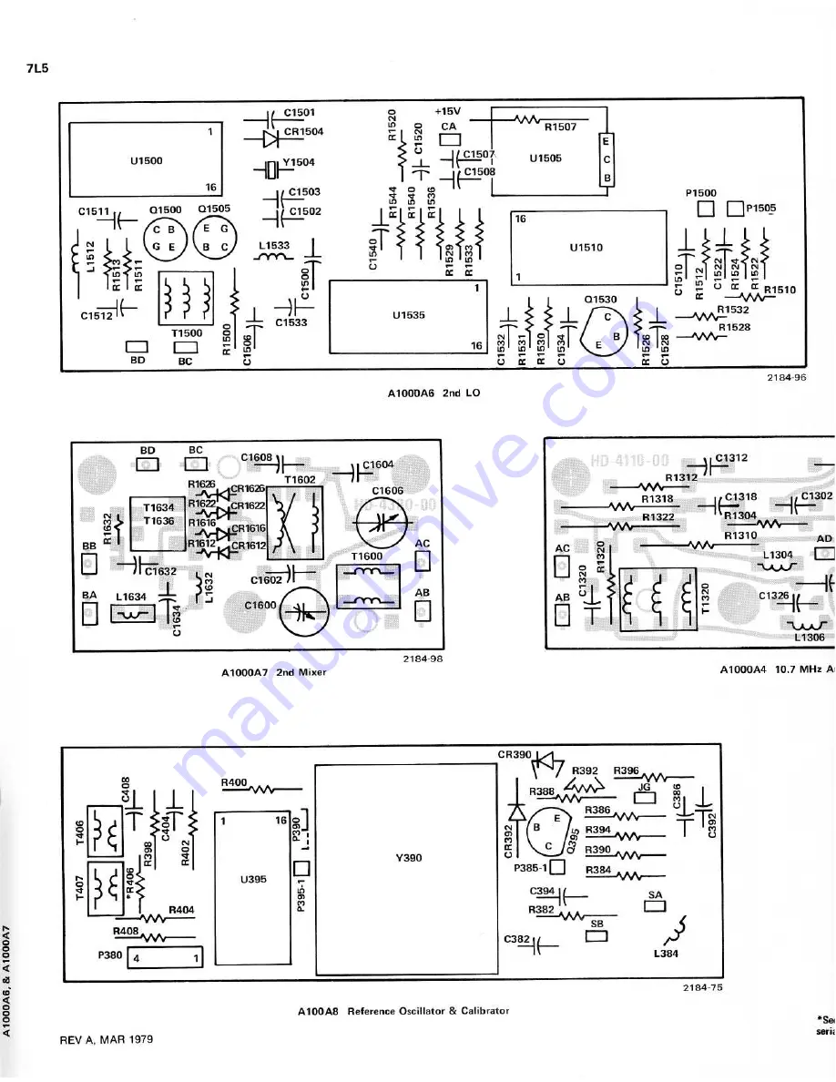 Tektronix 7L5 Instruction Manual Download Page 176