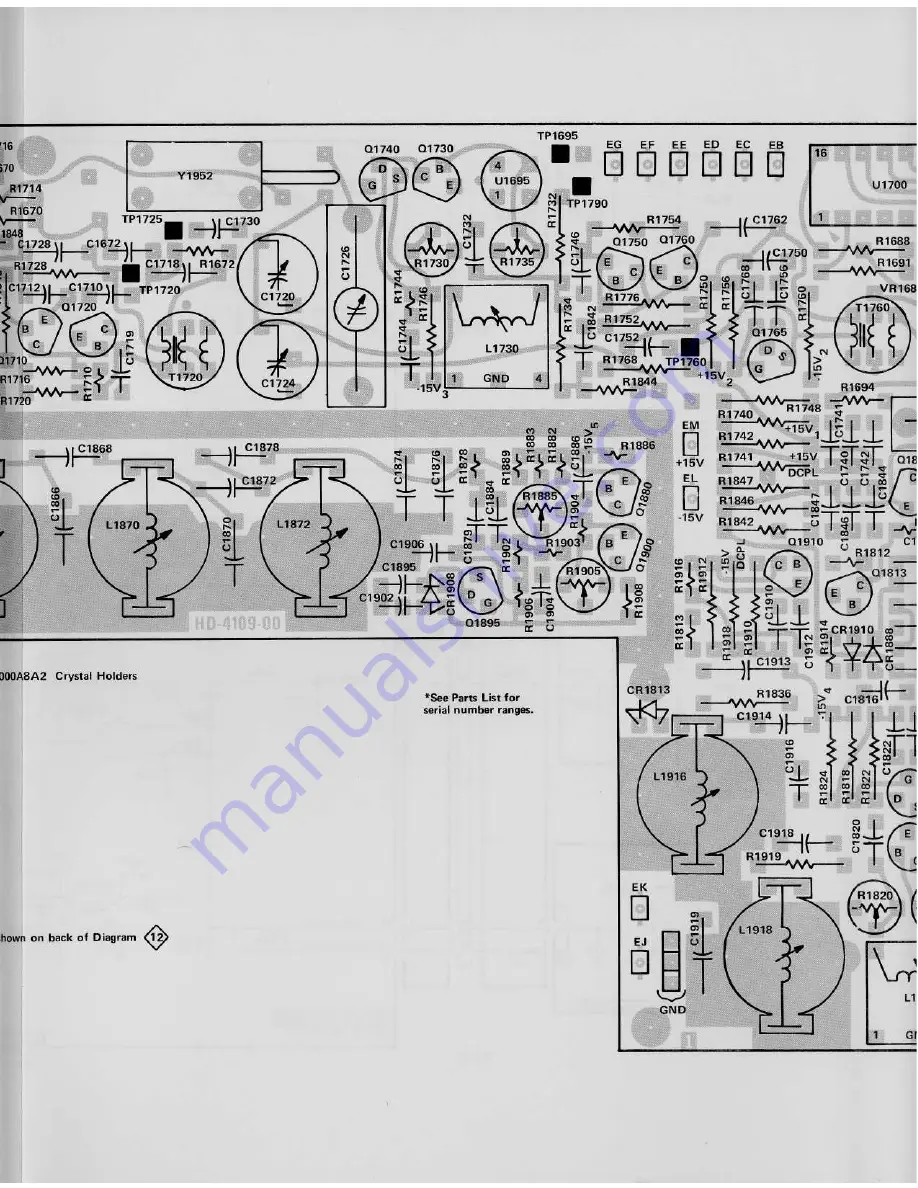 Tektronix 7L5 Скачать руководство пользователя страница 185