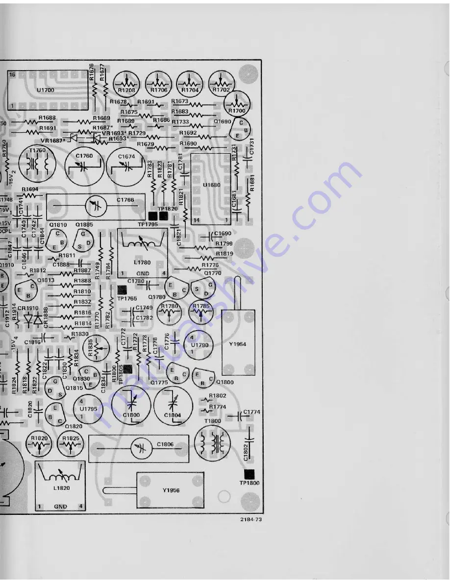 Tektronix 7L5 Скачать руководство пользователя страница 186