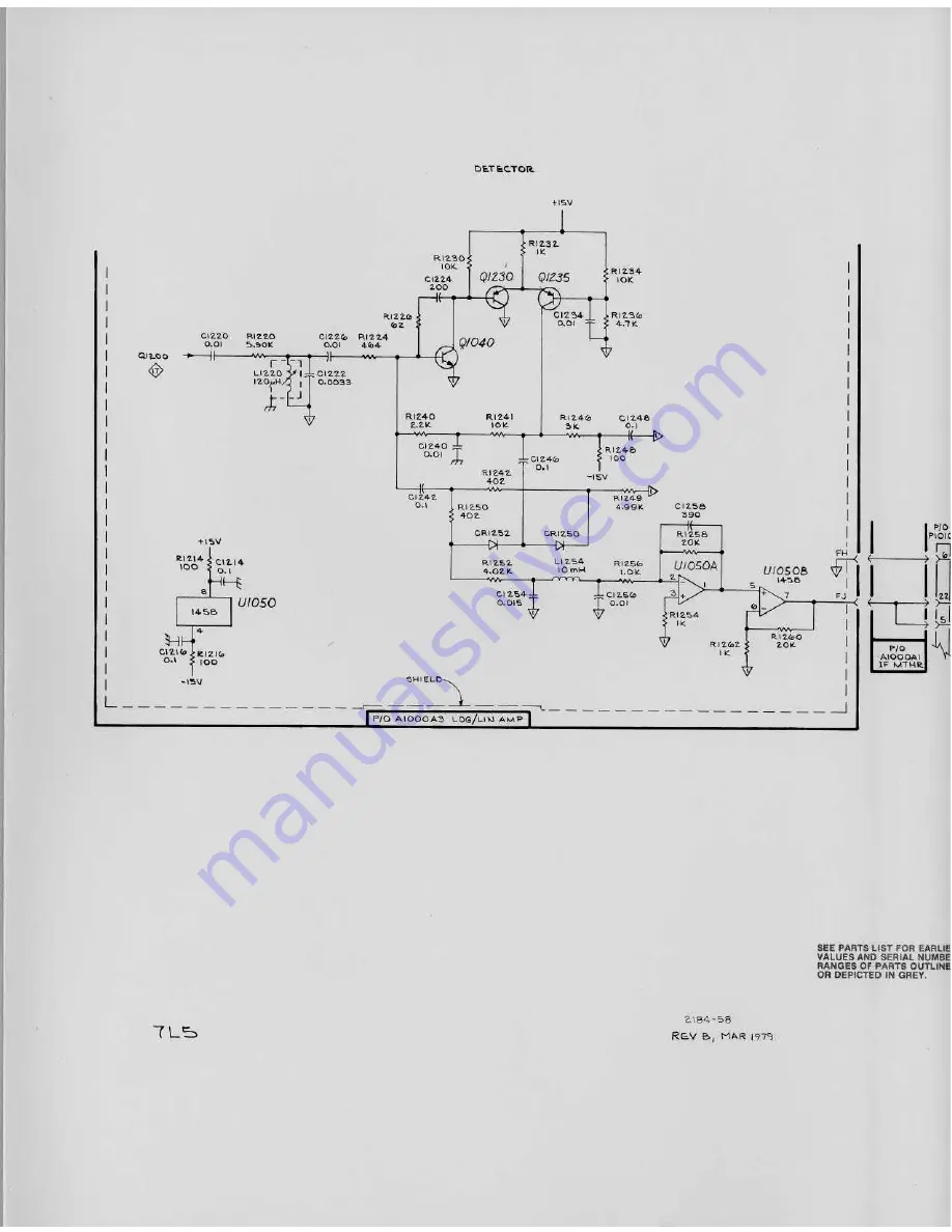 Tektronix 7L5 Instruction Manual Download Page 197