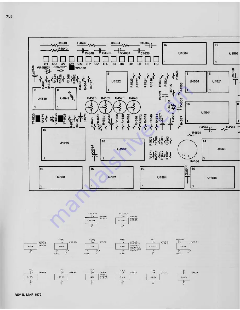 Tektronix 7L5 Скачать руководство пользователя страница 208