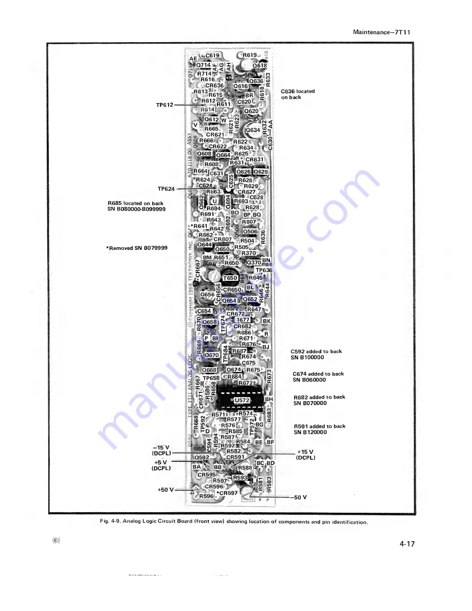 Tektronix 7T11 Instruction Manual Download Page 87