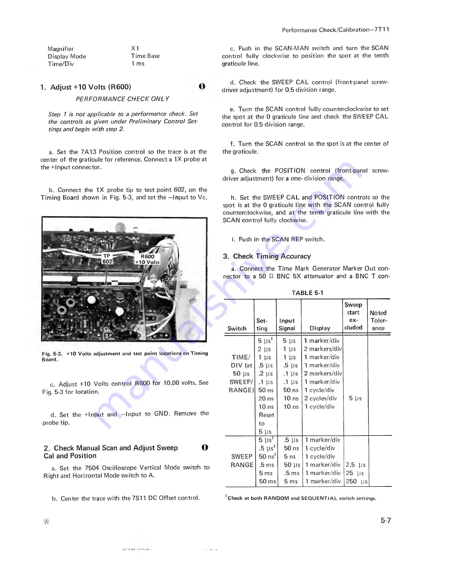 Tektronix 7T11 Instruction Manual Download Page 97