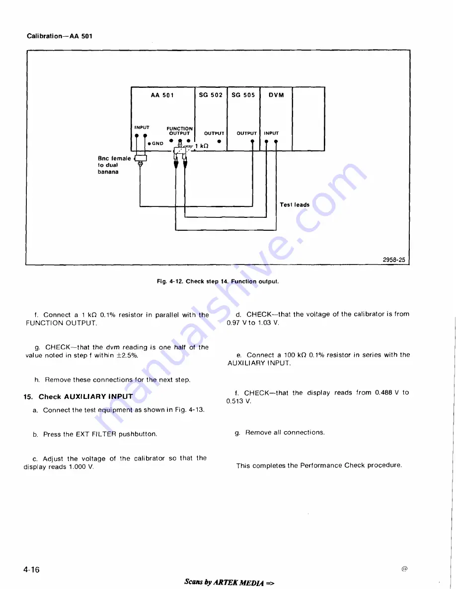 Tektronix AA 501 Скачать руководство пользователя страница 56