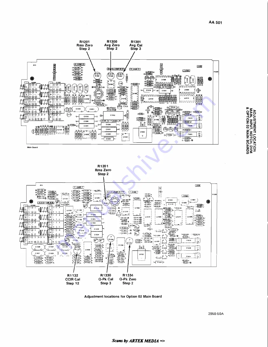 Tektronix AA 501 Скачать руководство пользователя страница 101