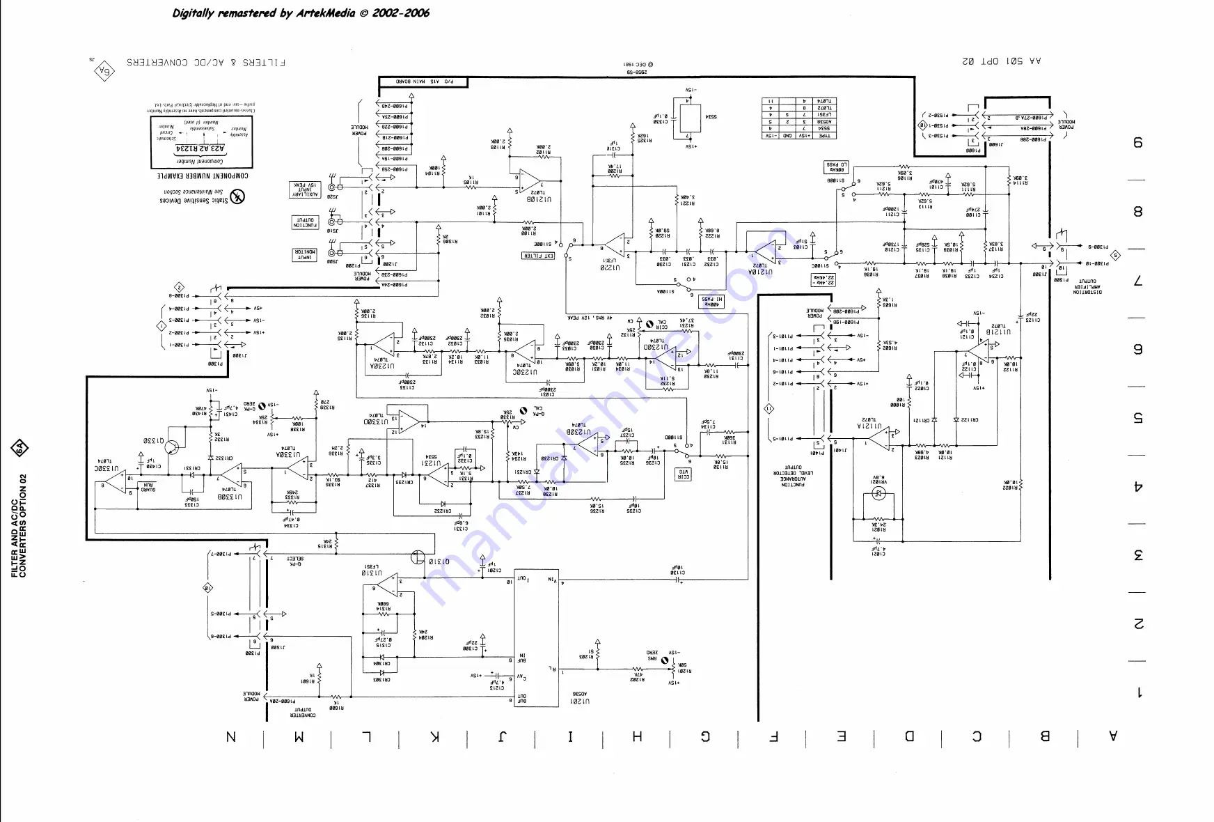 Tektronix AA 501 Скачать руководство пользователя страница 118