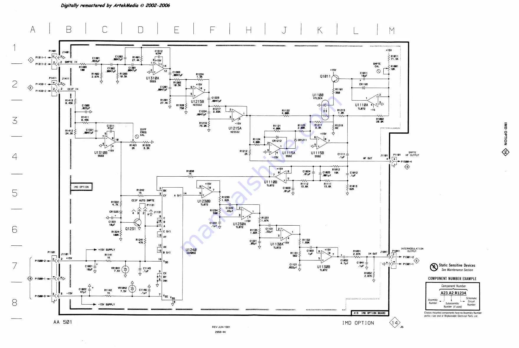 Tektronix AA 501 Instruction Manual Download Page 137