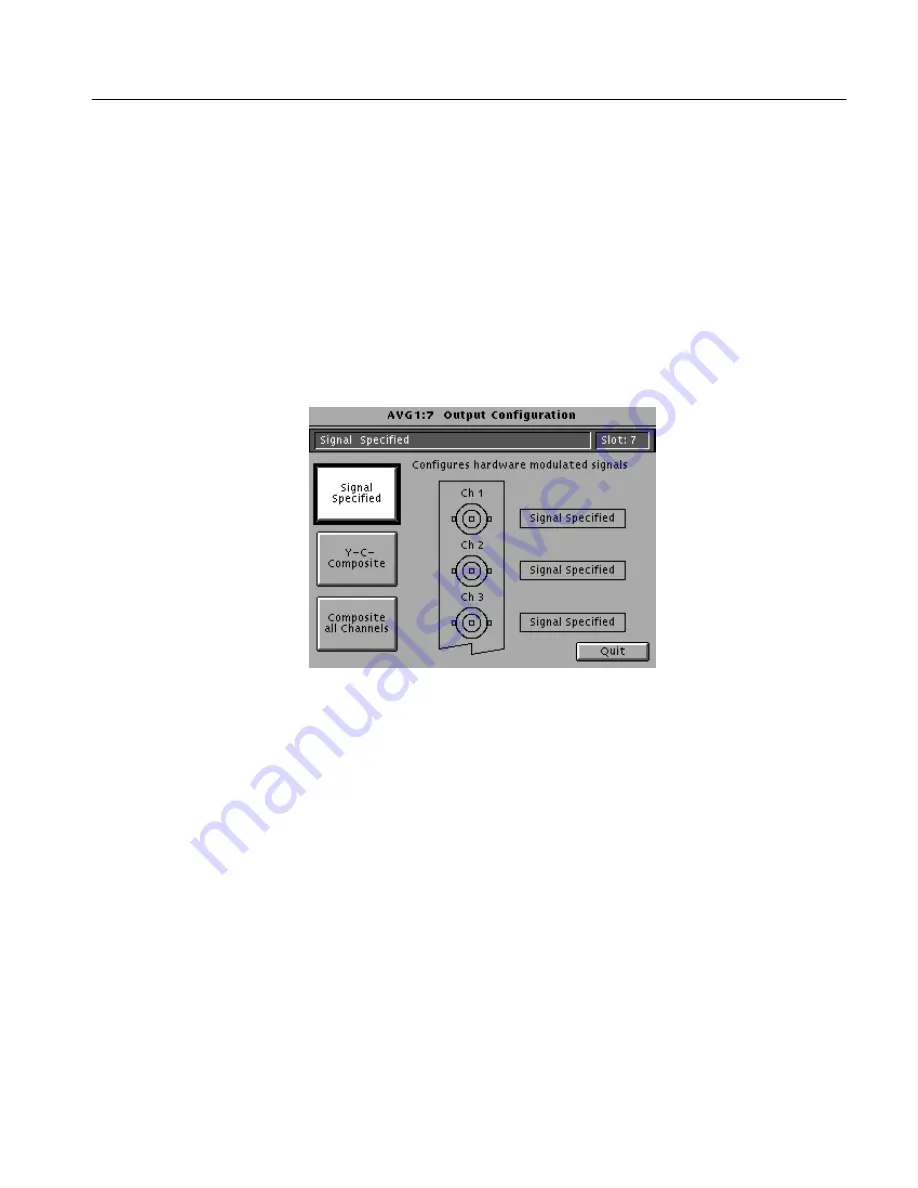 Tektronix AVG1 Скачать руководство пользователя страница 135